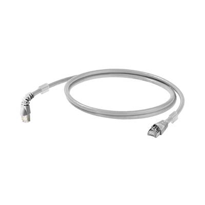 Weidmüller 1233160015 RJ45 Netzwerkkabel, Patchkabel CAT 6a S/FTP 1.50 m Grau UL-zertifiziert 1 St.