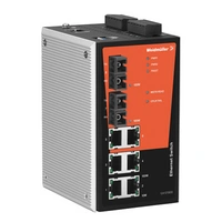 Weidmüller IE-SW-PL08M-6TX-2SC Industrial Ethernet Switch Weidmüller IE-SW-PL08M-6TX-2SC Industrial Ethernet Switch