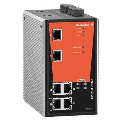 Weidmüller IE-SW-PL06M-2TX-4POE Industrial Ethernet Switch