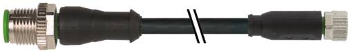 Murrelektronik 7000-40581-6210500, M12 St. 0°/M8 Bu. 0° A-kod.