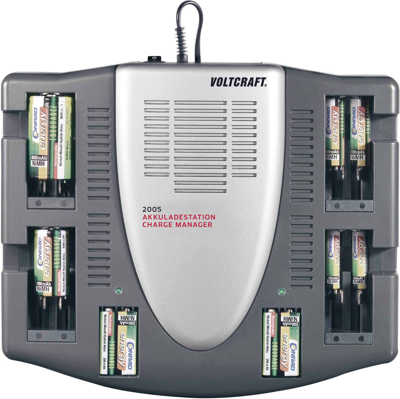 VOLTCRAFT CM2005 NiCd, NiMH Micro (AAA), Mignon (AA), Baby (C), Mono (D), 9 V Block