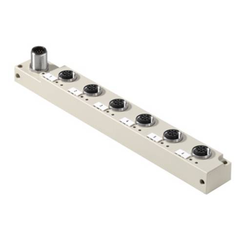 Weidmüller SAI-6-S12 4P M12L 1265940000 Sensor/Aktorbox passiv M12-Verteiler mit Metallgewinde 1St.