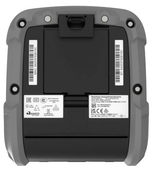 HONEYWELL RP4f Bluetooth 5.0 Wifi 802.11a/b/g/n/ac Rest of the world Linerless -