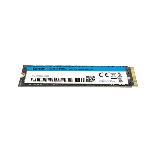 Lexar NM610 Pro - SSD - 500 GB - intern - M.2 2280 - PCIe 3.0 x4 (NVMe)
