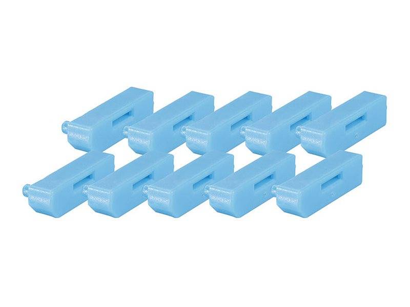 LINDY DisplayPort Port Schloss blau 10 Stück
