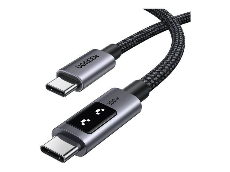 UGREEN Uno L509 USB-C Kabel 100W 1m100W Ladegeschwindigkeit / Gewebtes Kabel für