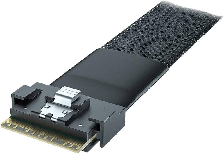 SUPERMICRO - CBL-MCIO-1226M5R - Kabel - Kabel