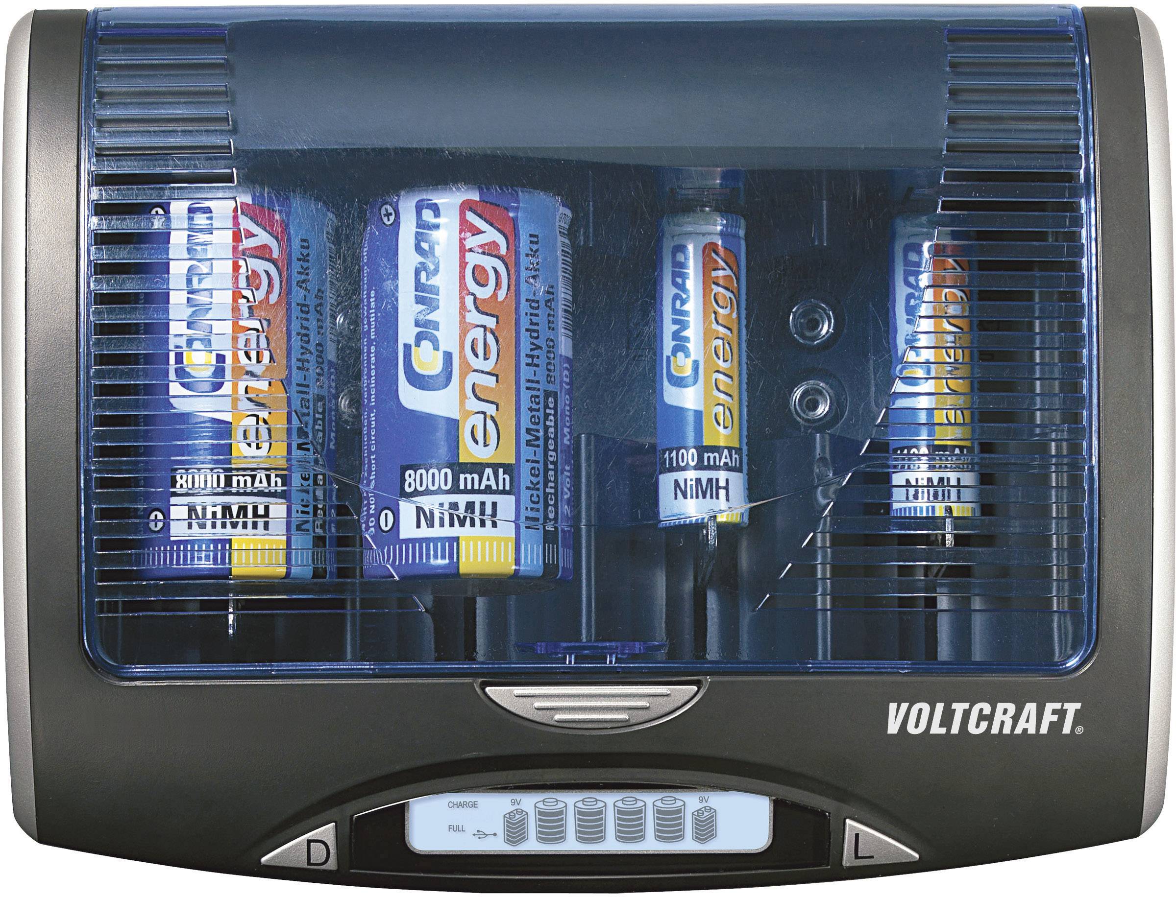 Uniwersalna Ładowarka Baterii AAA/AA/Baby C/Mono D/9 V Block/NiMH/NiCD