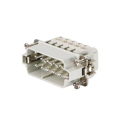 Weidmüller 1650610000 Stifteinsatz RockStar® HDC HA 10 + PE Schrauben 1 St.