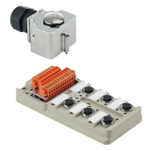 Weidmüller SAI-8-MHD-5P M12 1701253000 Sensor/Aktorbox passiv M12-Verteiler mit Metallgewinde 1 St.