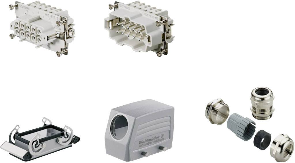 Weidmüller Steckverbinder-Set RockStar® HDC HE 1712510000 1St.
