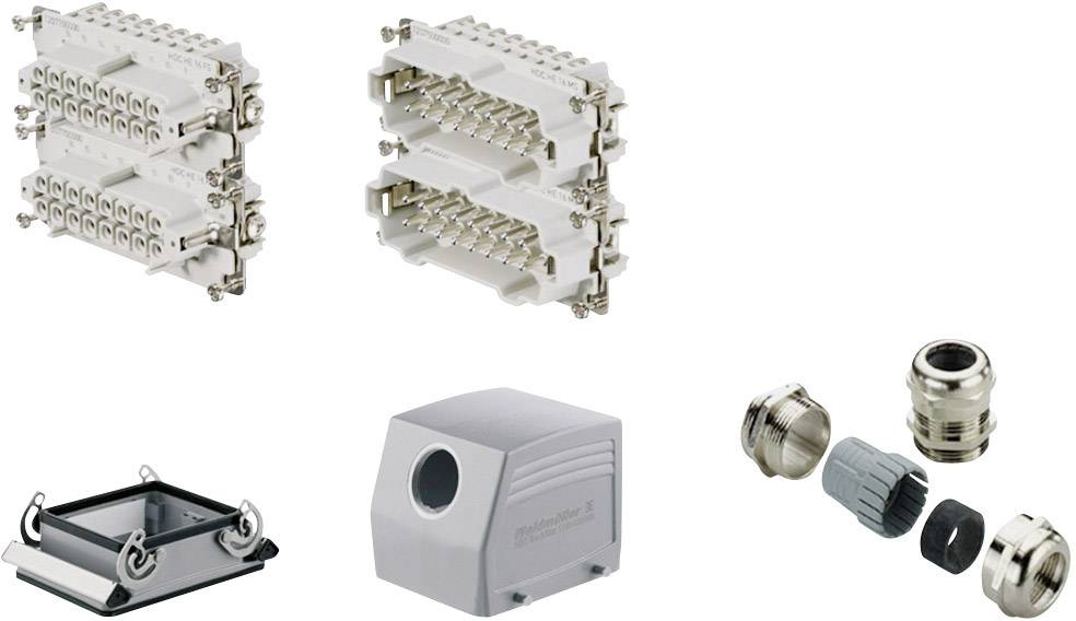 Weidmüller Steckverbinder-Set RockStar® HDC HE 1712540000 1St.