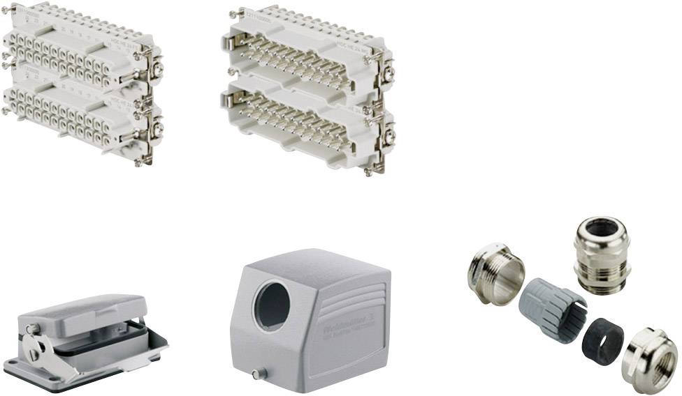 Weidmüller Steckverbinder-Set RockStar® HDC HE 1712550000 1St.