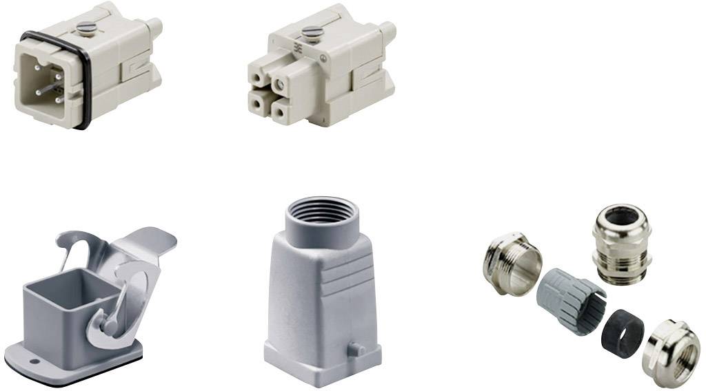 Weidmüller Steckverbinder-Set RockStar® HDC HA 1712560000 1St.