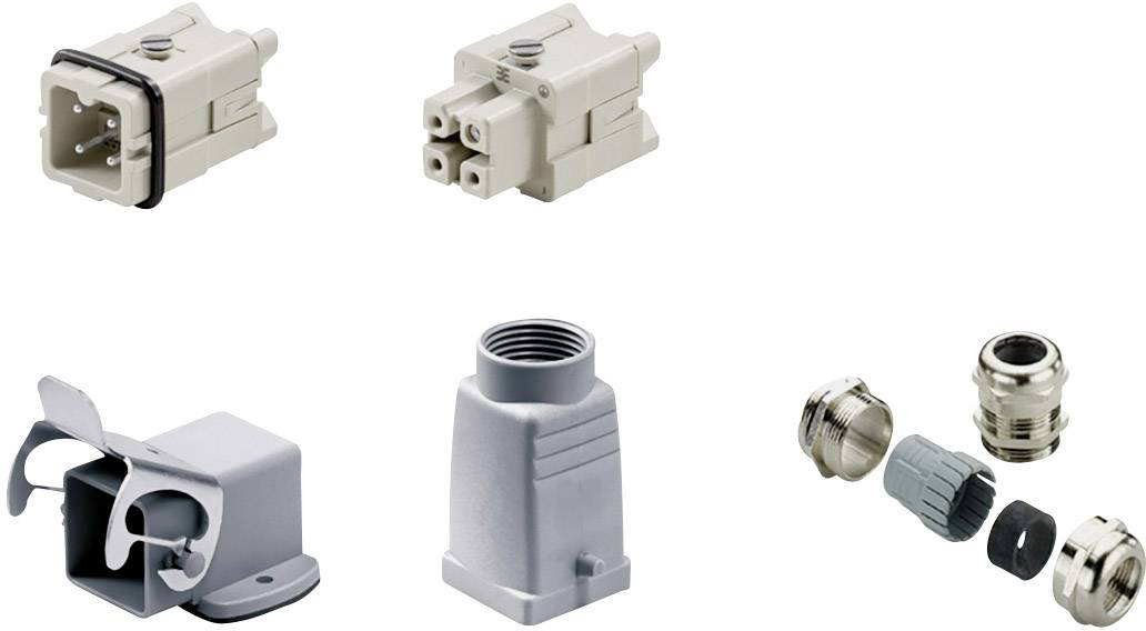 Weidmüller Steckverbinder-Set RockStar® HDC HA 1712580000 1St.