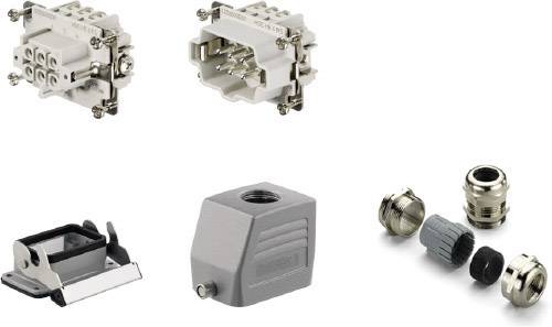 Weidmüller Steckverbinder-Set RockStar® HDC HE 1712660000 1St.