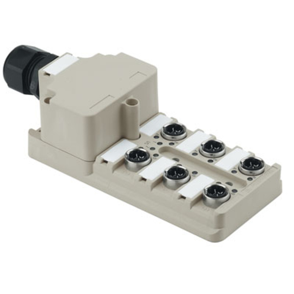 Weidmüller SAI-6-M 4P IDC 1766790000 Sensor/Aktorbox passiv M12-Verteiler mit Metallgewinde 1St.
