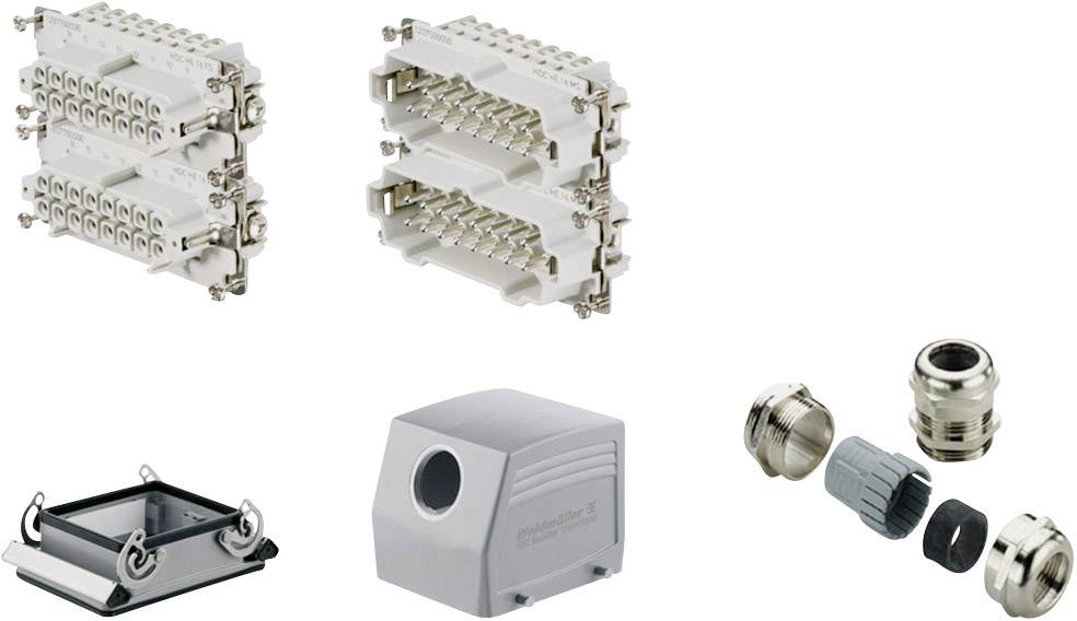 Weidmüller Steckverbinder-Set RockStar® HDC HE 1802370000 1St.