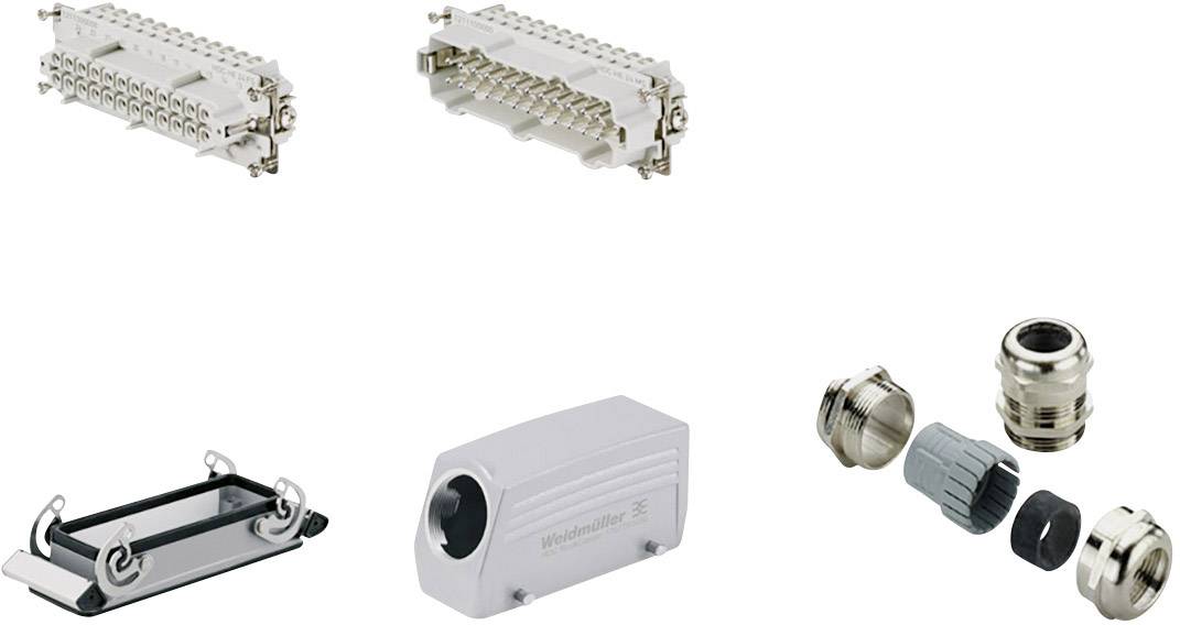 Weidmüller Steckverbinder-Set RockStar® HDC HE 1802380000 1St.
