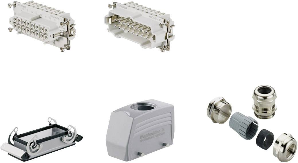 Weidmüller Steckverbinder-Set RockStar® HDC HE 1802390000 1St.