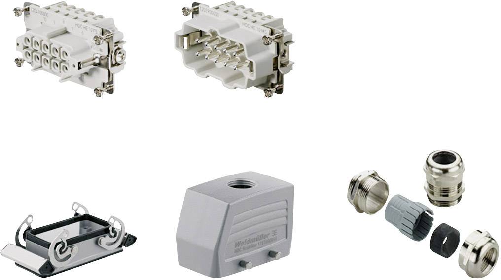 Weidmüller Steckverbinder-Set RockStar® HDC HE 1802410000 1St.