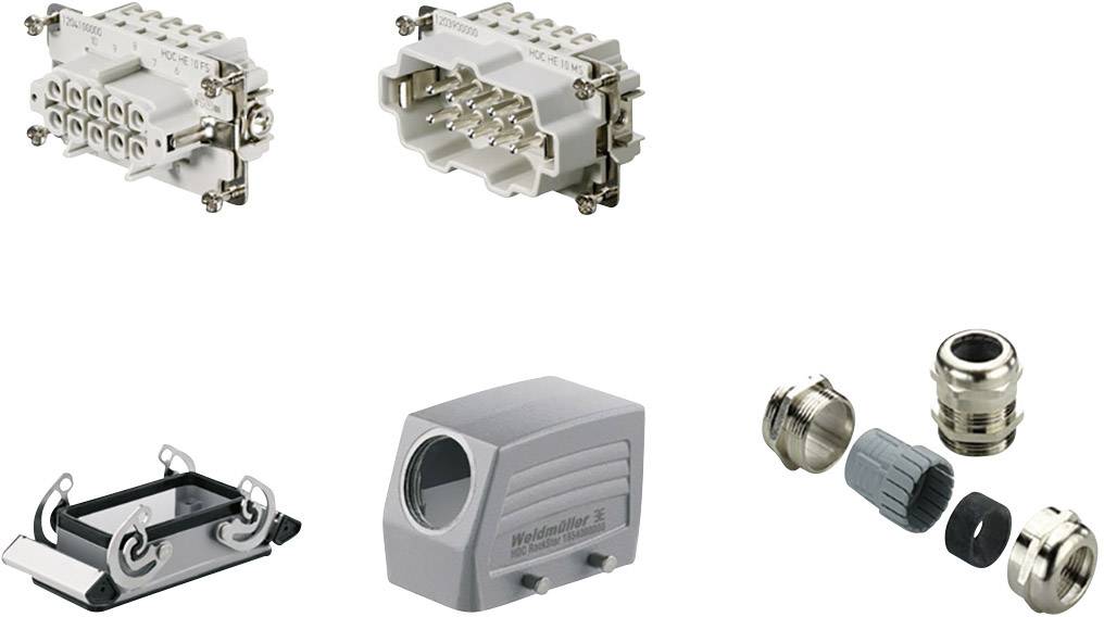 Weidmüller Steckverbinder-Set RockStar® HDC HE 1802420000 1St.