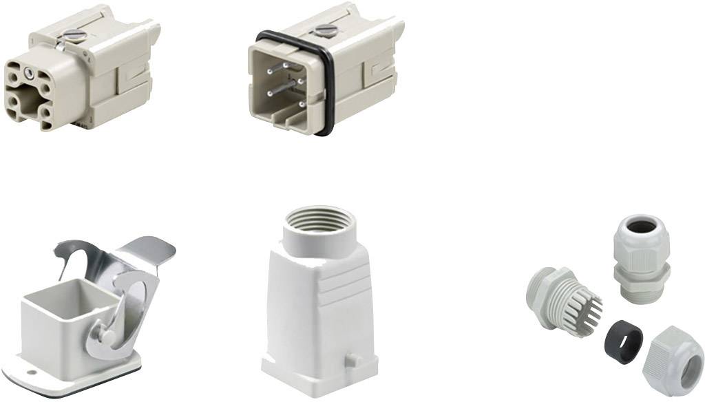 Weidmüller Steckverbinder-Set RockStar® HDC HA 1802430000 1St.