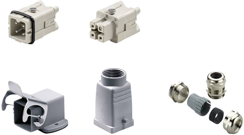 Weidmüller Steckverbinder-Set RockStar® HDC HA 1802450000 1St.