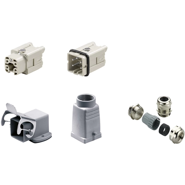 Weidmüller Steckverbinder-Set RockStar® HDC HA 1802700000 1St. Weidmüller Steckverbinder-Set RockStar® HDC HA 1802700000 1St.