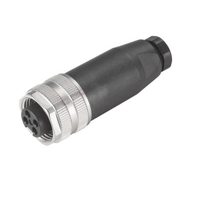Weidmüller 1812480000 Sensor-/Aktor-Steckverbinder, unkonfektioniert 7/8" Buchse, gerade Polzahl Sensoren: 4 1St.
