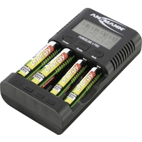 Ansmann Powerline 4 Pro Rundzellen-Ladegerät NiCd, NiMH Micro (AAA), Mignon (AA) Ansmann Powerline 4 Pro Rundzellen-Ladegerät NiCd, NiMH Micro (AAA), Mignon (AA)