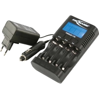 Ansmann Powerline 4 Pro Rundzellen-Ladegerät NiCd, NiMH Micro (AAA), Mignon (AA) Ansmann Powerline 4 Pro Rundzellen-Ladegerät NiCd, NiMH Micro (AAA), Mignon (AA)