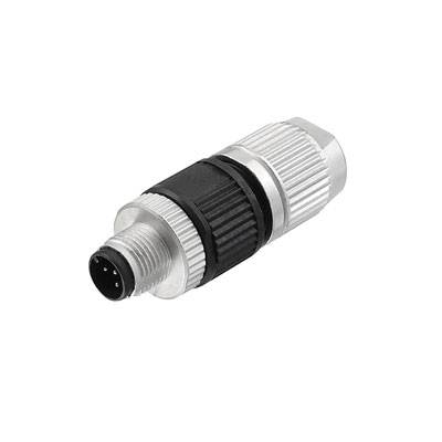 Weidmüller 1852740000 Sensor-/Aktor-Steckverbinder, unkonfektioniert M12 Stecker, gerade Polzahl Sensoren: 4 1St.