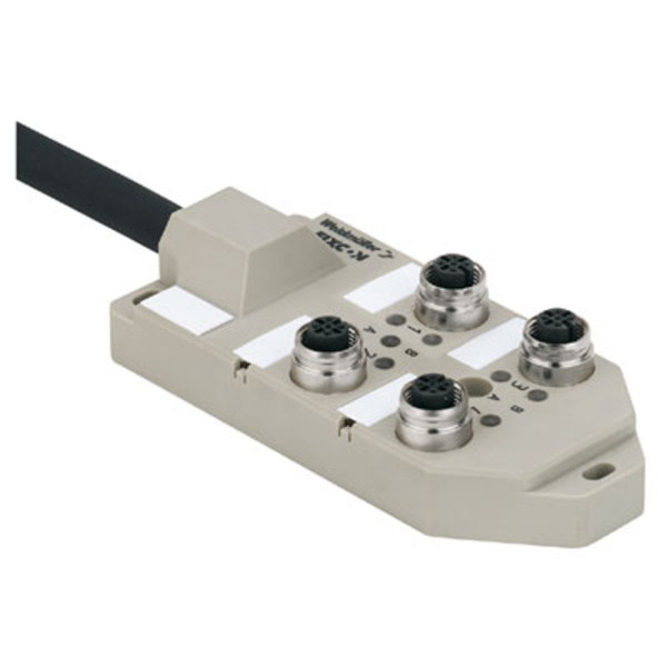Weidmüller SAI-4-SH 5P FC 1859130000 Sensor/Aktorbox passiv M12-Verteiler mit Metallgewinde 1St.