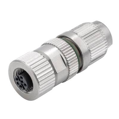 Weidmüller 1864740000 Sensor-/Aktor-Steckverbinder, unkonfektioniert M12 Buchse, gerade Polzahl Sensoren: 3 1St.