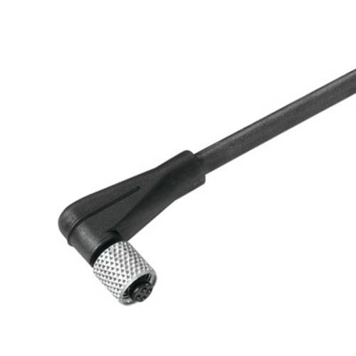 Weidmüller 1873261000 Sensor-/Aktor-Steckverbinder, konfektioniert M5 Buchse, gewinkelt 10.00 m Pol