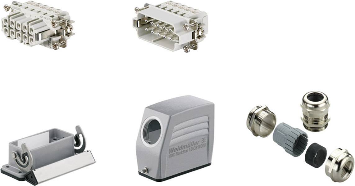 Weidmüller Steckverbinder-Set RockStar® HDC HA 1884310000 1St.