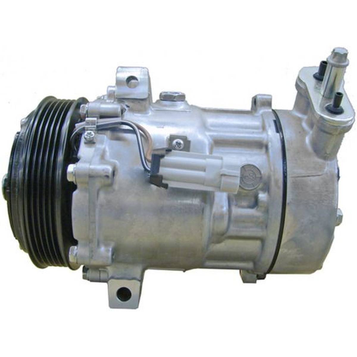 Klimakompressor 12 V Ø 120 mm MAHLE passend für u.a. OPEL VECTRA