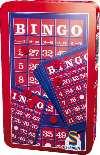 Schmidt Spiele Bingo, Brettspiel, Glücksspiel, 10 Jahr(e), Familienspiel