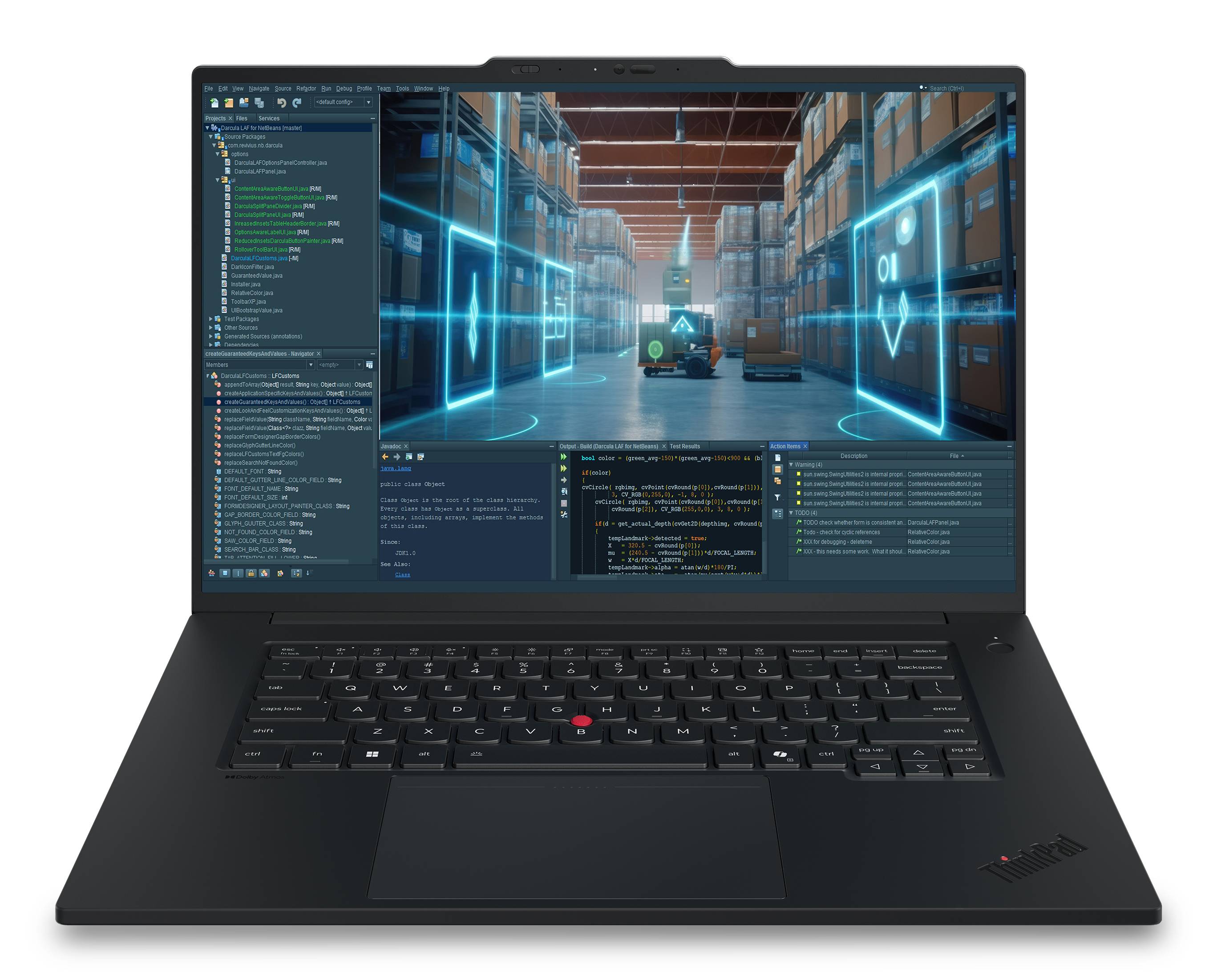 Lenovo ThinkPad P1 Gen 9 Intel Core Ultra 9 386H Mobiler Arbeitsplatz 40,6 cm (16") WUXGA 64 GB LPDDR5x-SDRAM 1 TB SSD NVIDIA RTX PRO 2000 Blackw