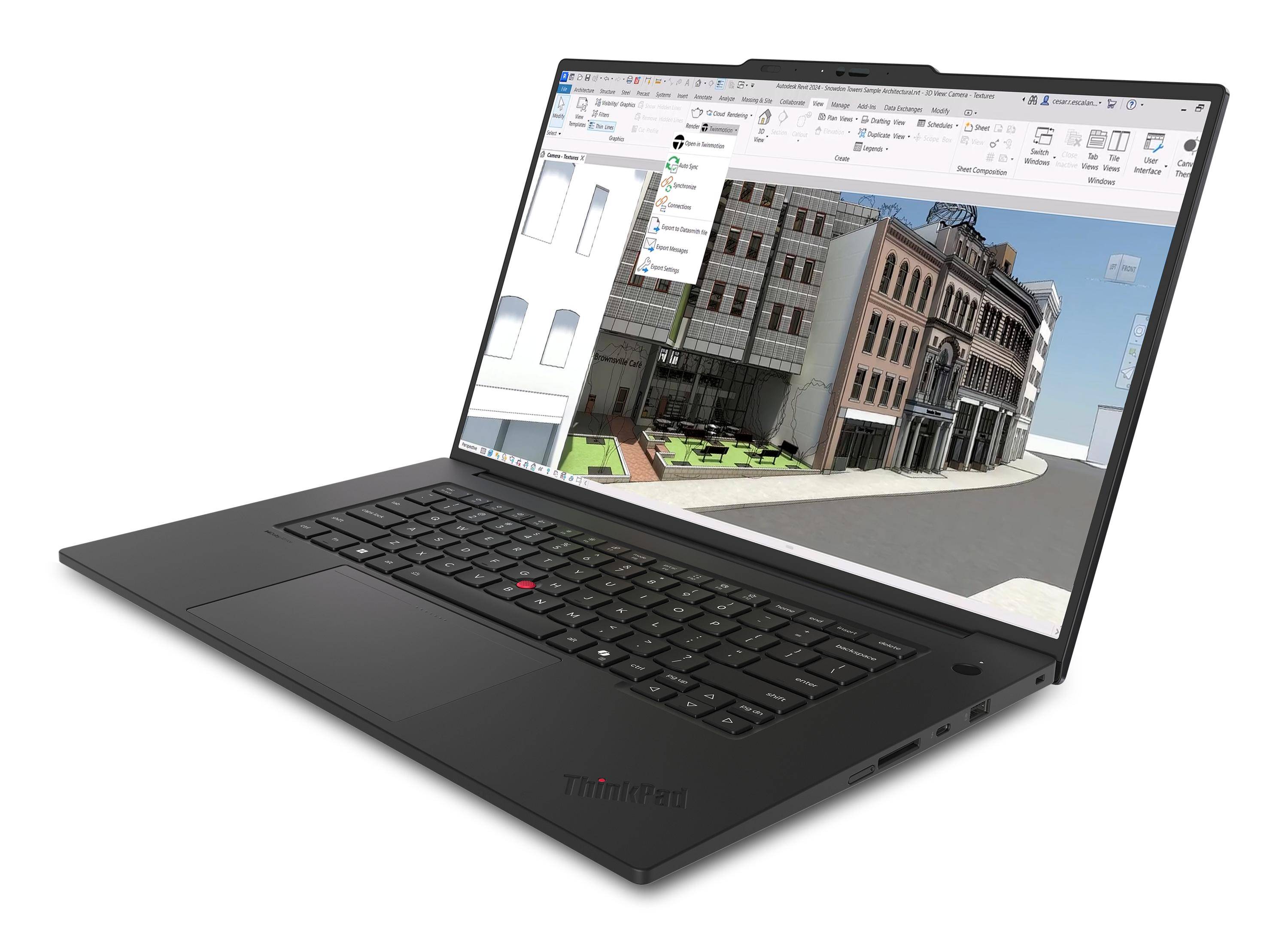 Lenovo ThinkPad P1 Gen 9 Intel Core Ultra 9 386H Mobiler Arbeitsplatz 40,6 cm (16") WUXGA 64 GB LPDDR5x-SDRAM 1 TB SSD NVIDIA RTX PRO 2000 Blackw