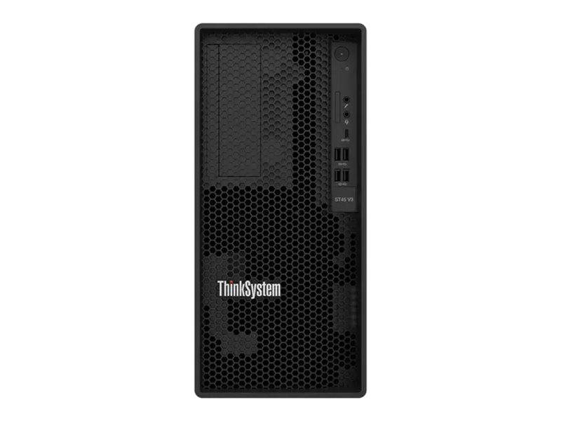 Lenovo ThinkSystem ST45 V3 7DH5 - Server - Tower - 1-Weg - 1 x EPYC 4344P / 3.8 GHz - RAM 16 GB - nicht Hot-Swap-fähig 8