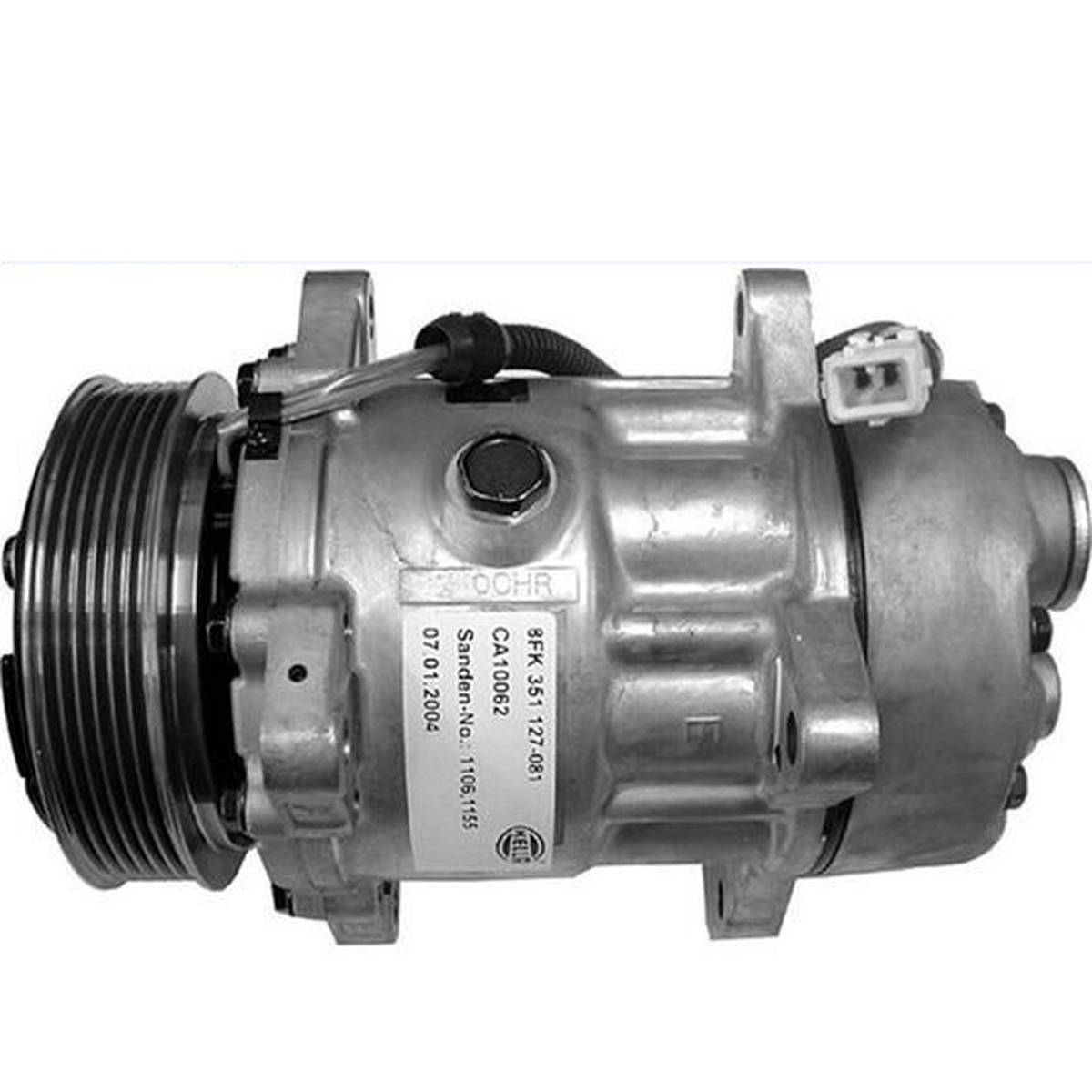 Klimakompressor 12 V Ø 119 mm MAHLE passend für u.a. CITROËN XANTIA