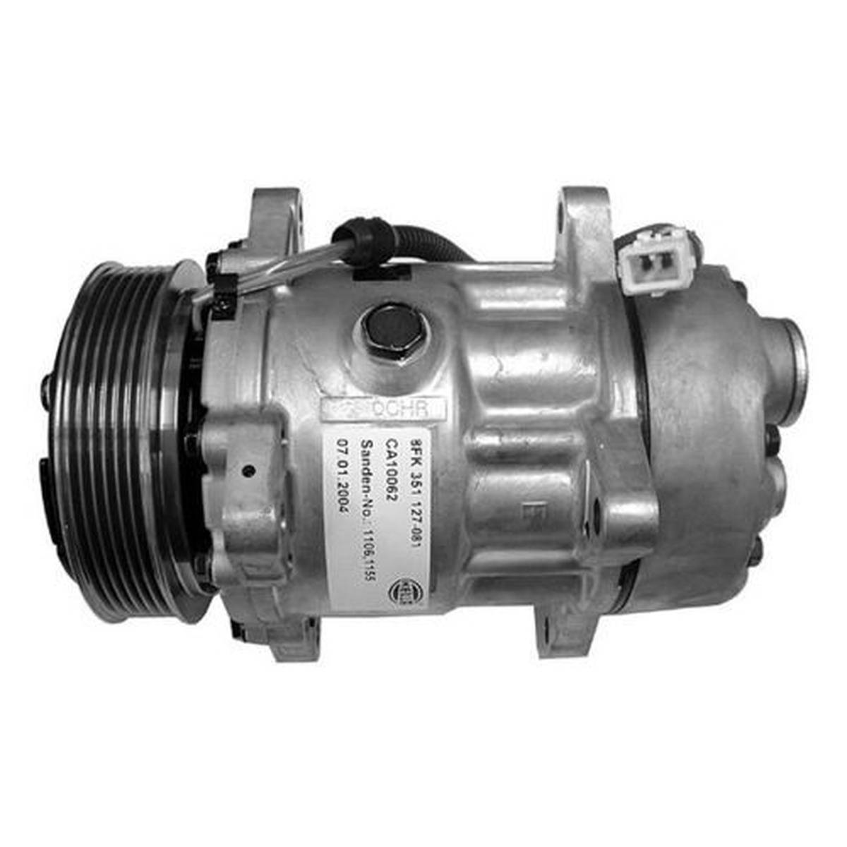 Klimakompressor 12 V Ø 119 mm MAHLE passend für u.a. CITROËN XANTIA