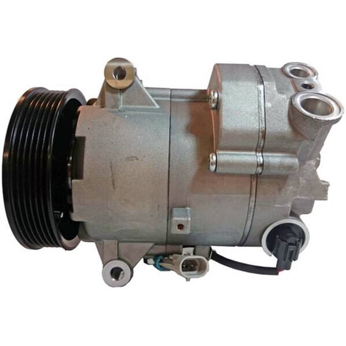 Klimakompressor 12 V Ø 120 mm MAHLE passend für u.a. OPEL ASTRA