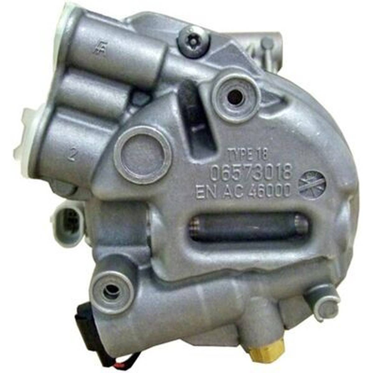 Klimakompressor 12 V Ø 110 mm MAHLE passend für u.a. OPEL ASTRA