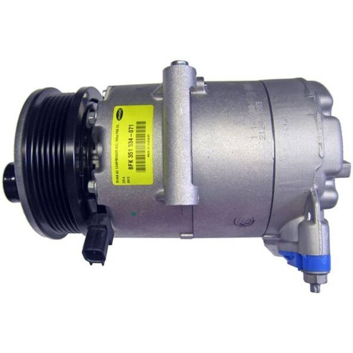 Klimakompressor 12 V Ø 110 mm MAHLE passend für u.a. FORD MONDEO
