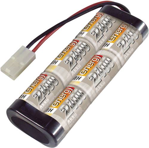 Modellbau-Akkupack (NiMh) 7.2 V 2400 mAh Zellen-Zahl: 6 Stick Tamiya-Stecker