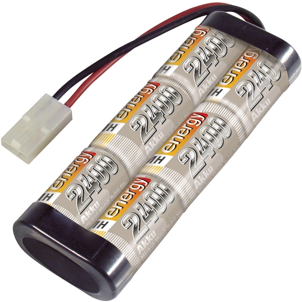 Modellbau-Akkupack (NiMh) 7.2 V 2400 mAh Zellen-Zahl: 6 Stick Tamiya-Stecker Modellbau-Akkupack (NiMh) 7.2 V 2400 mAh Zellen-Zahl: 6 Stick Tamiya-Stecker