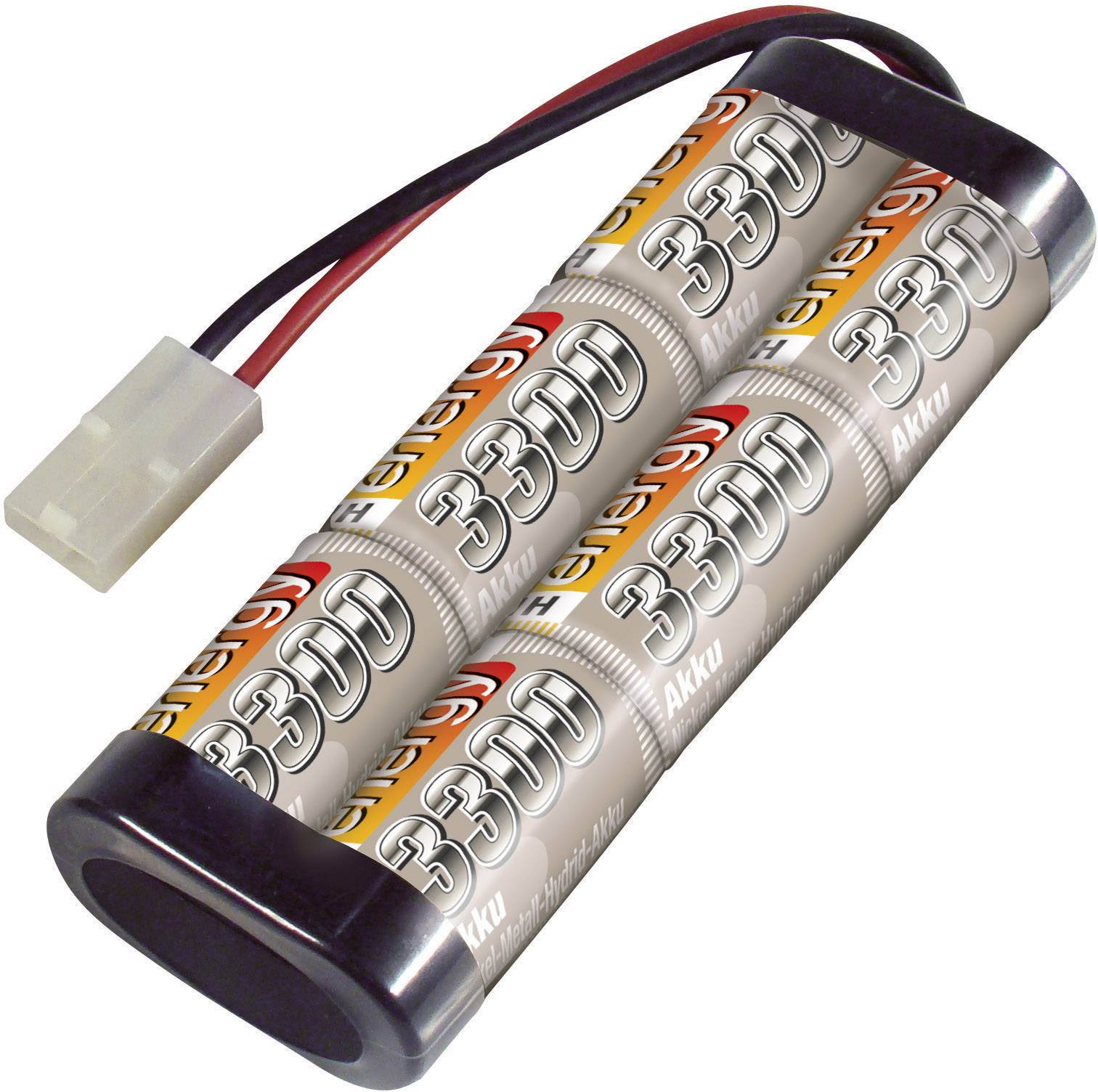 Conrad energy Modellbau-Akkupack (NiMh) 7.2 V 3300 mAh Zellen-Zahl: 6  Stick Tamiya-Stecker
